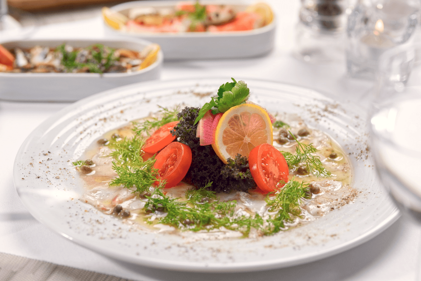 levrek carpaccio nedir