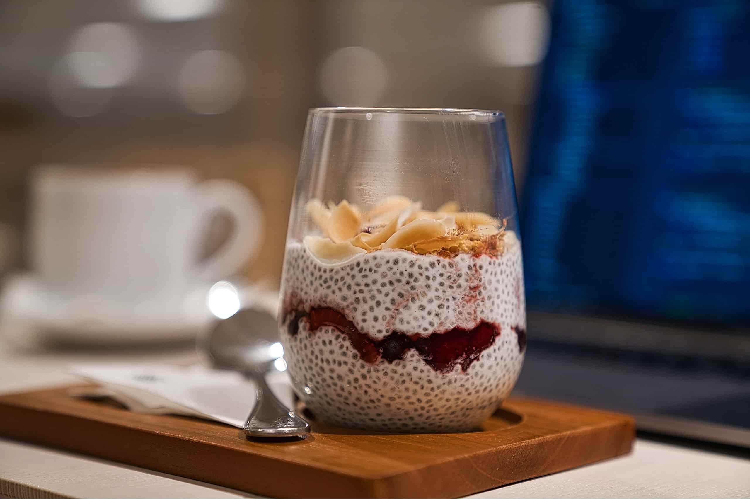 Chia tohumlu puding